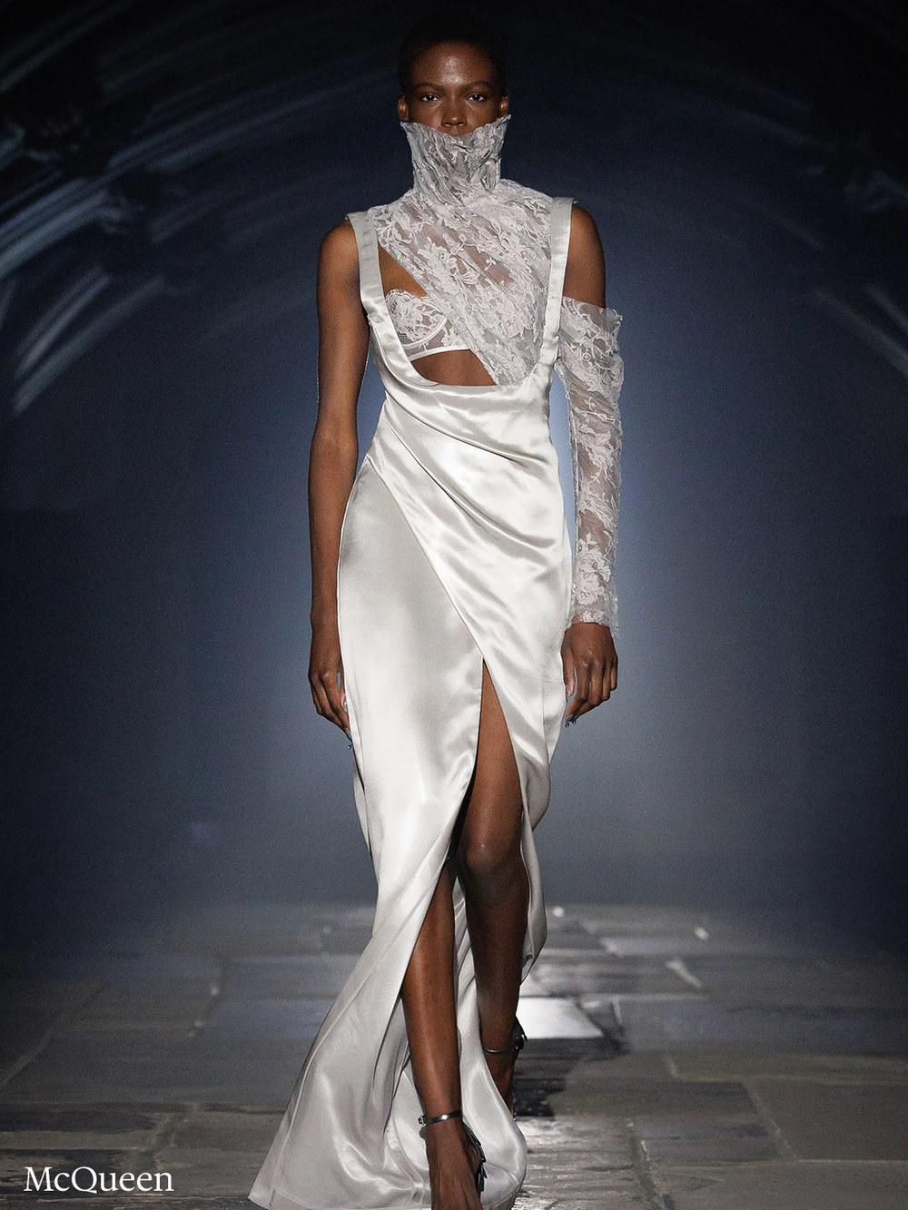 Fashion keeps asking for a new direction and never waits for it to land.