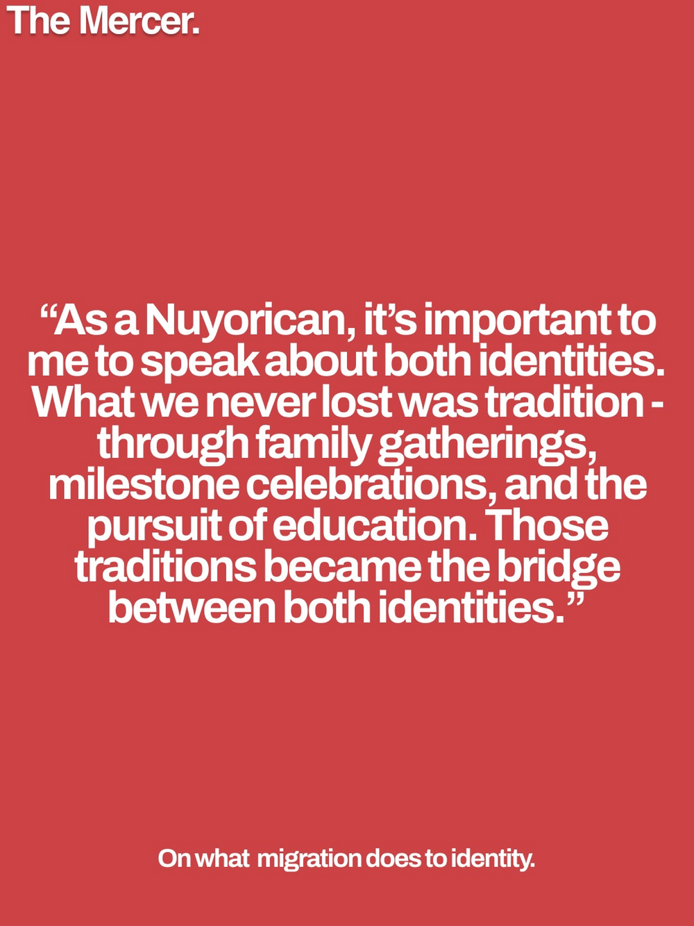 EDWIN REYES IS TELLING THE PUERTO RICAN STORY THAT FASHION NEVER TOLD