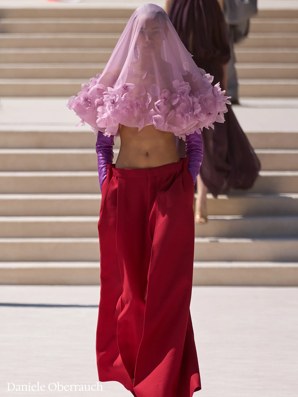 Fashion keeps asking for a new direction and never waits for it to land.