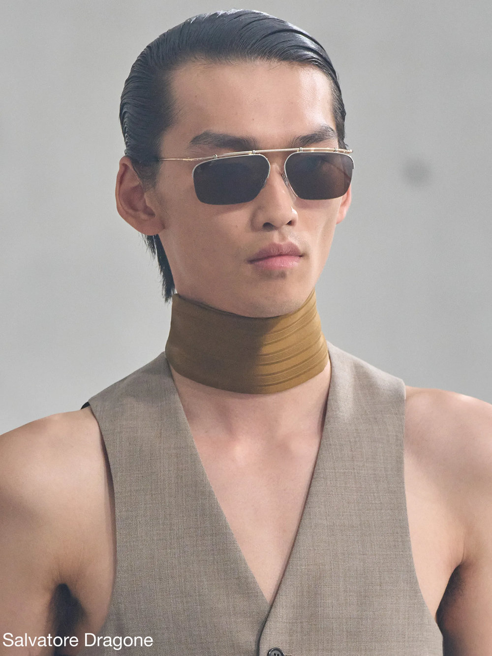 Anthony Vaccarello never lost sight of where Saint Laurent actually began.