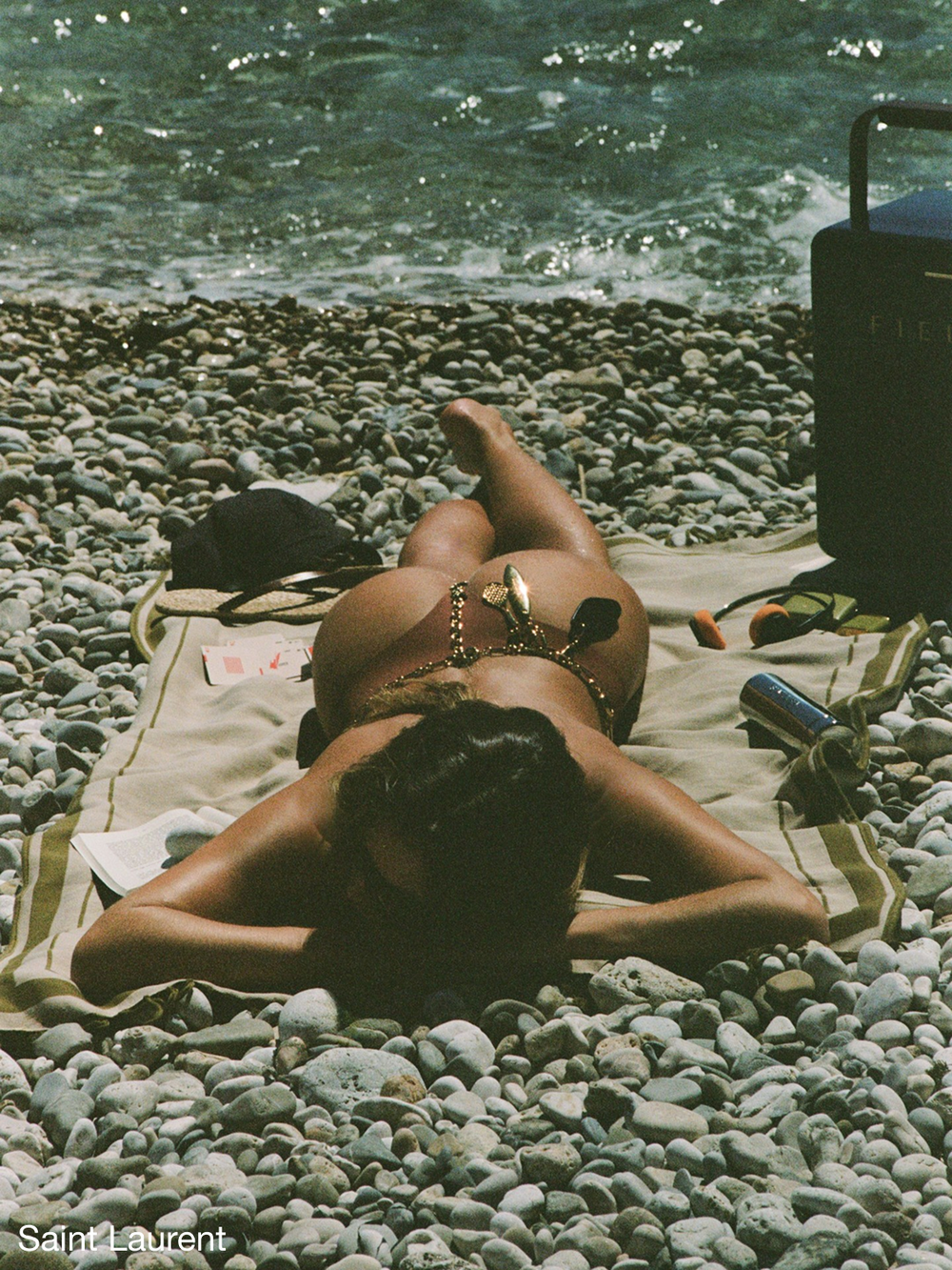 Anthony Vaccarello never lost sight of where Saint Laurent actually began.