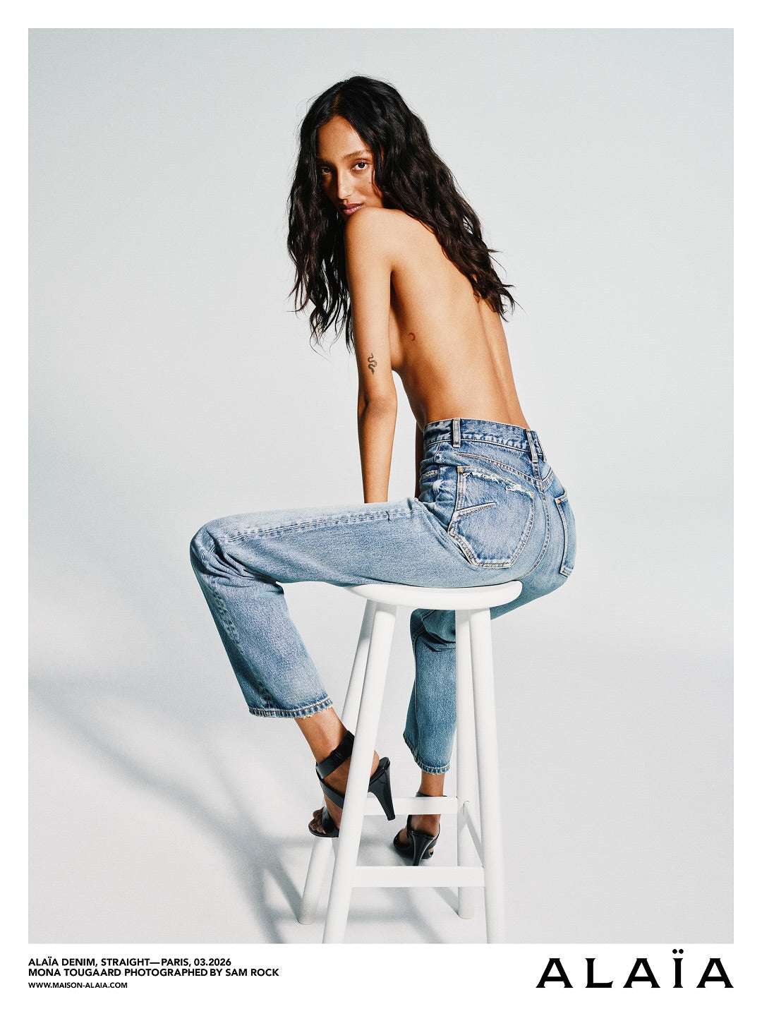 Maison Alaïa Just Released Its First Denim Line and It Fits Like a Second Skin