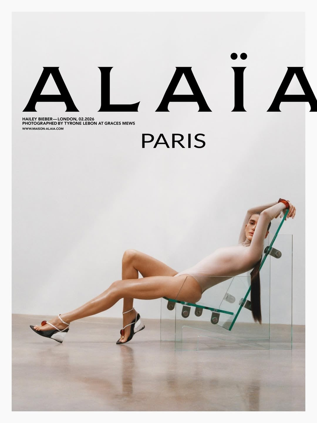 Hailey Bieber Stars In Alaïa Summer Fall 26 Archetypes Campaign