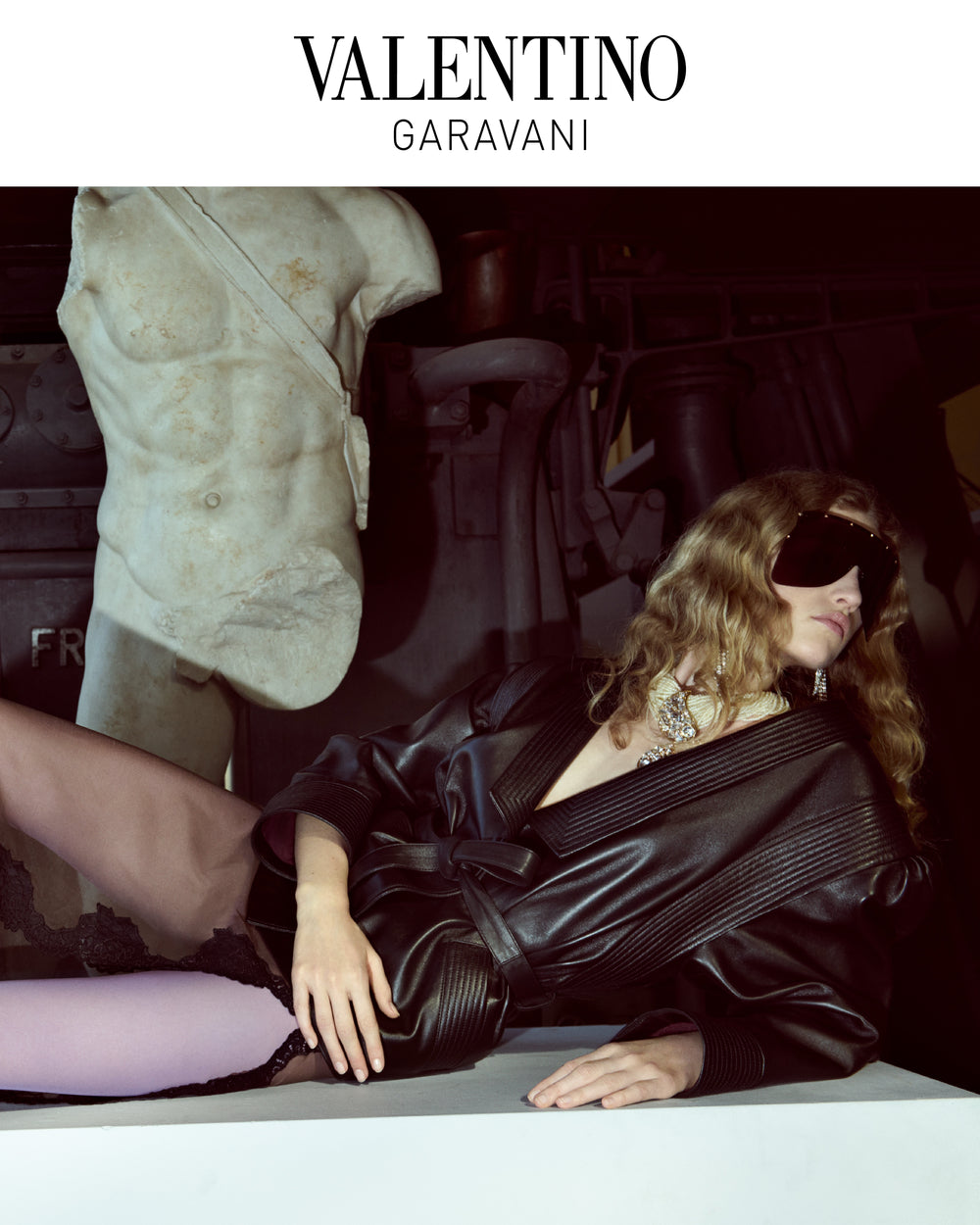 Inside the ancient roman power plant behind Valentino's latest campaign.